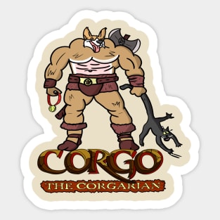 Corgo: The Corgarian Sticker